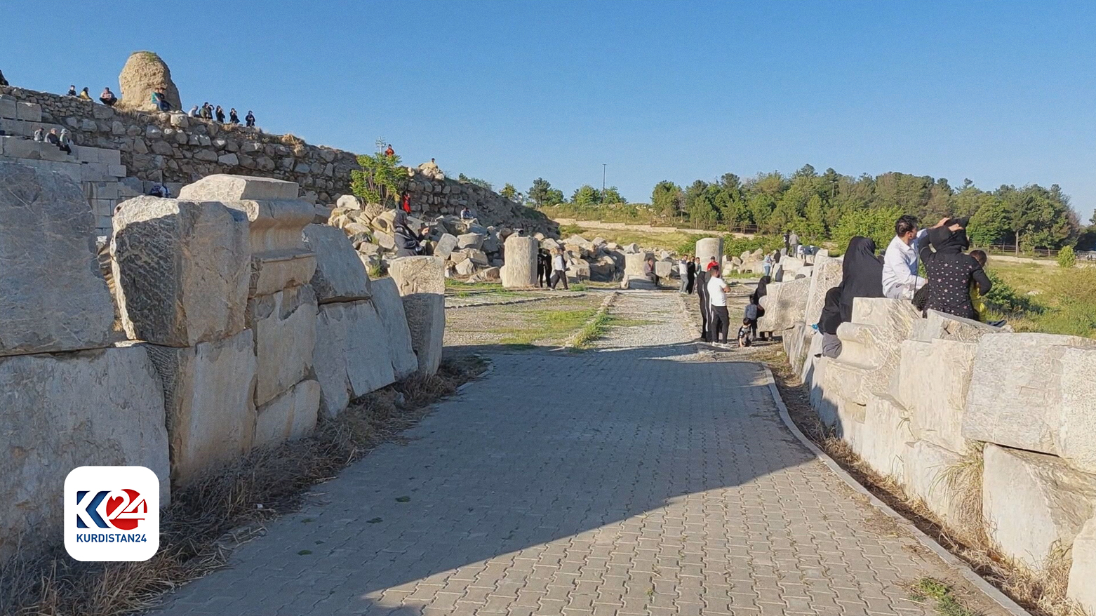 Archeological Anahita temple, in Kermanshah, needs reconstruction