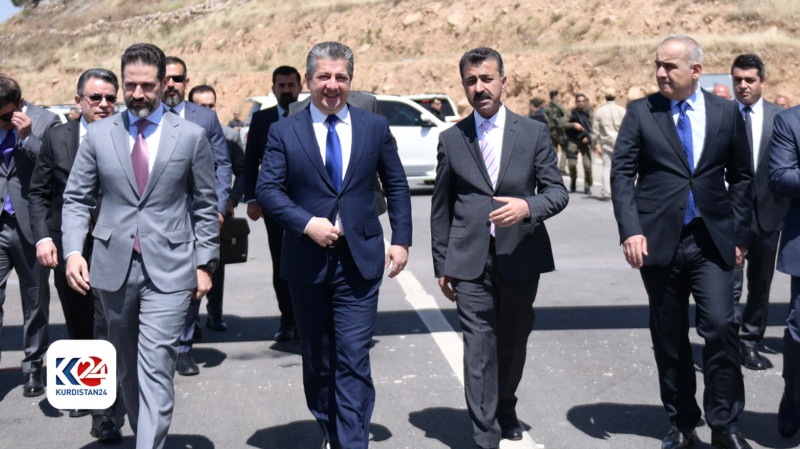 کردنەوەی پردی ڕانیە – بنگرد لەلایەن سەرۆکوەزیران مەسرور بارزانییەوە