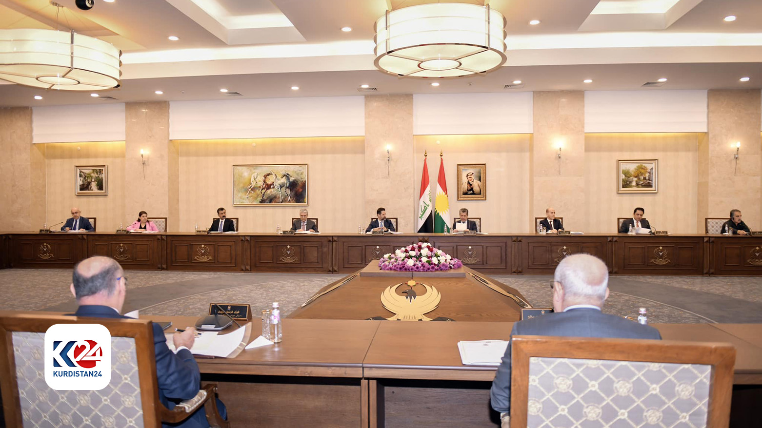 KRG Council of Ministers discuss situation of Kurdish territories outside Kurdistan Region control