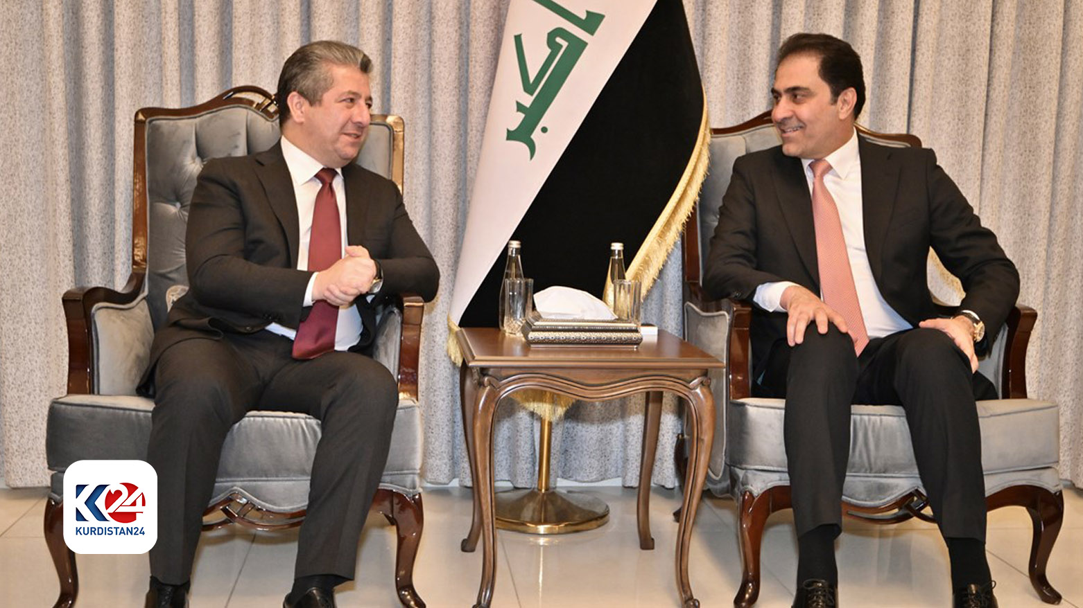 Başbakan Barzani, Muhsin Mendelavi ile bir araya geldi