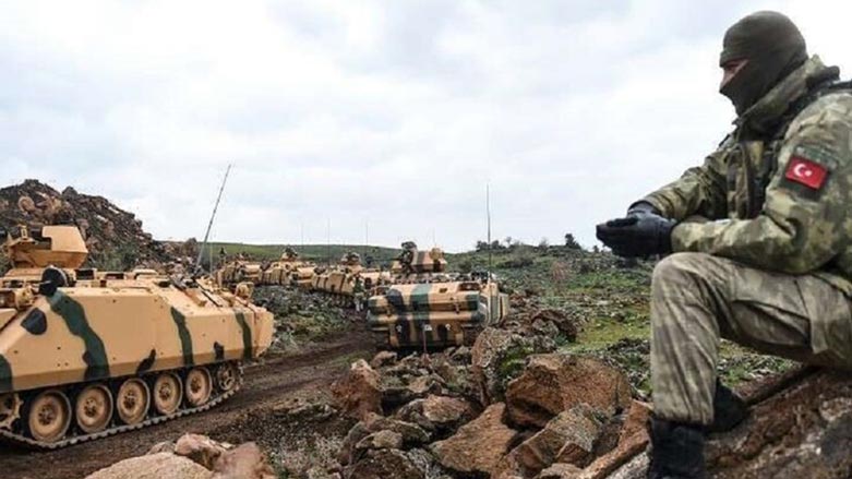 زمینه‌سازی ارتش ترکیه برای حمله به غرب کوردستان