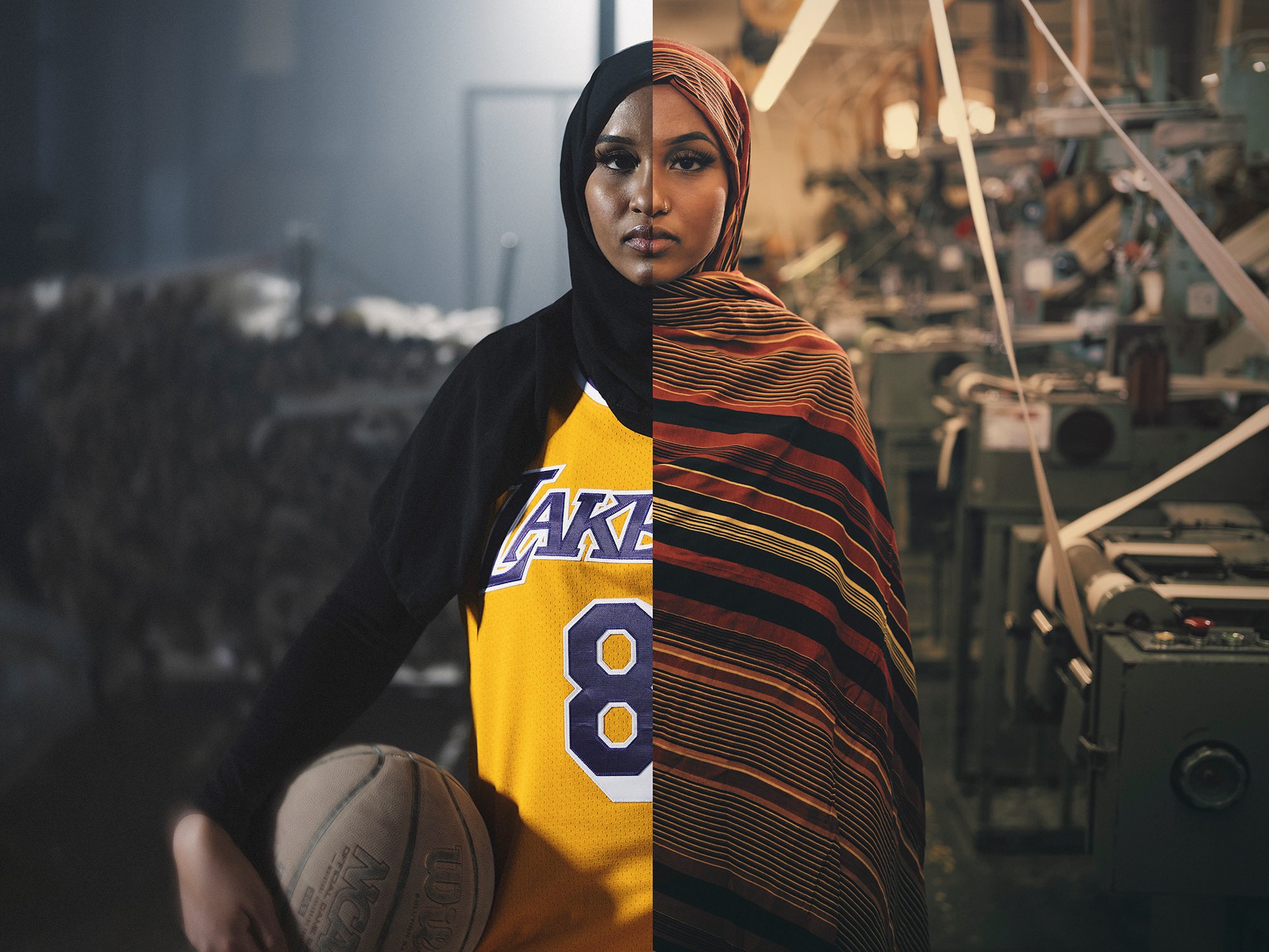 جه&zwnj;ماد حسێن فین، كچه&zwnj; یاریزانی سۆماڵی