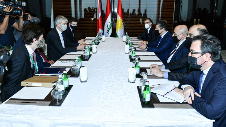 جانب من اجتماع اليوم - صورة: KRG