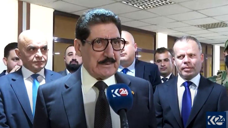 Fazil Mirani, the Kurdistan Democratic Party (KDP) Politburo Secretary, Nov. 20, 2021. (Photo: Kurdistan 24)