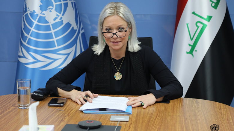 مبعوثة الأمين العام للأمم المتحدة في العراق جينين هينيس بلاسخارت