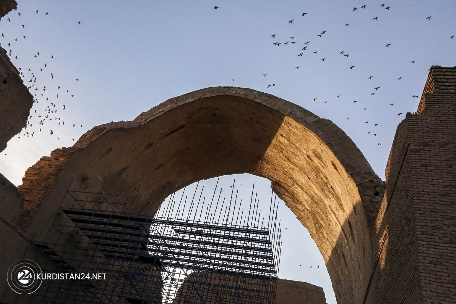 New Restoration Works Shore Up Iraq S Historic Arch Of Ctesiphon   1637824685333 