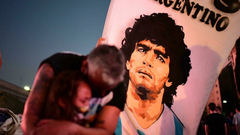 أحزنت وفاة مارادونا عن 60 عاما الأرجنتين بأكملها - الصورة لفرانس 24