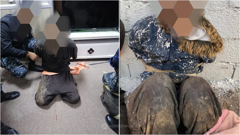 Photos released by the Iraqi military of a thwarted escape attempt at Taji Prison, north of Baghdad. (Photo: Security Media Cell)