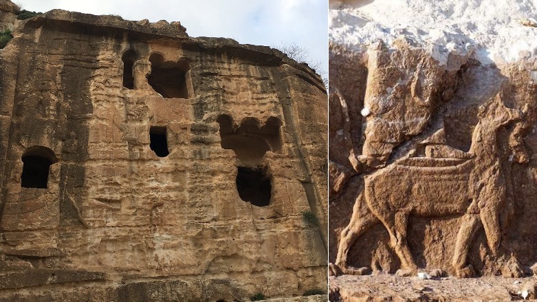 One of the oldest extensive archaeological sites in the Kurdistan Region, Khinnis dates back to 700 BC in the time of the Assyrian Empire. (Photo: Duhok Provincial Government)