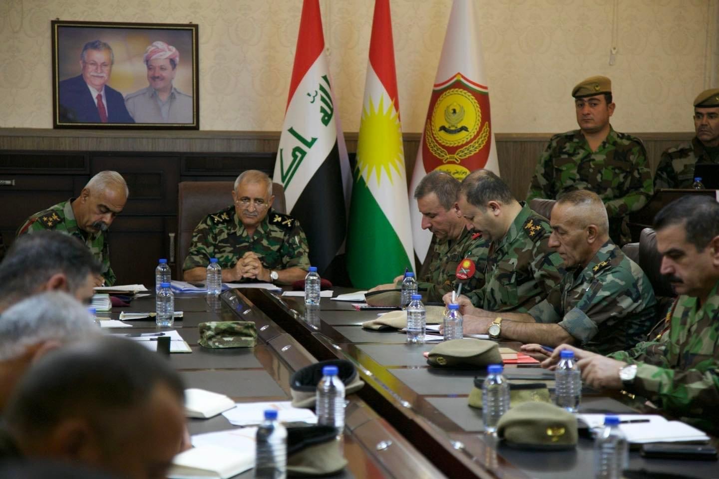 وه&zwnj;زاره&zwnj;تی پێشمه&zwnj;رگه&zwnj; گفتوگۆ له&zwnj;باره&zwnj;ی پلانی سه&zwnj;ربازی 2022 ده&zwnj;كات