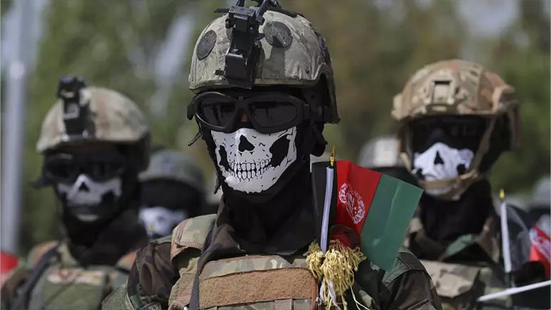 Eski Afganistan ordusu özel kuvvetler askerleri (Foto: AP)