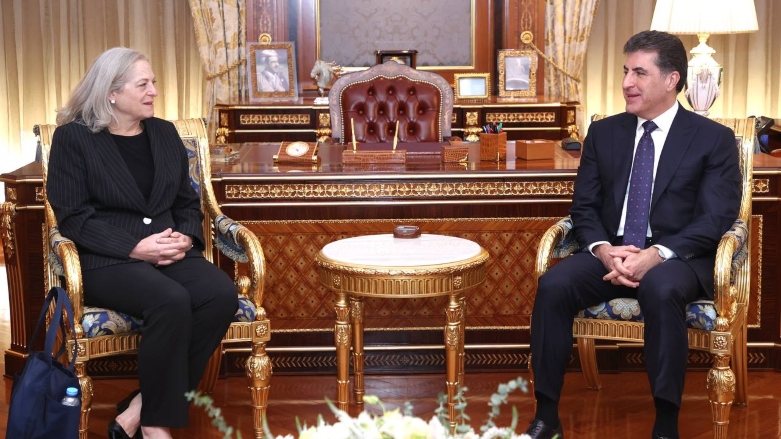 دیدار نچیروان بارزانی، رئیس اقلیم کوردستان و سفیر آمریکا در عراق