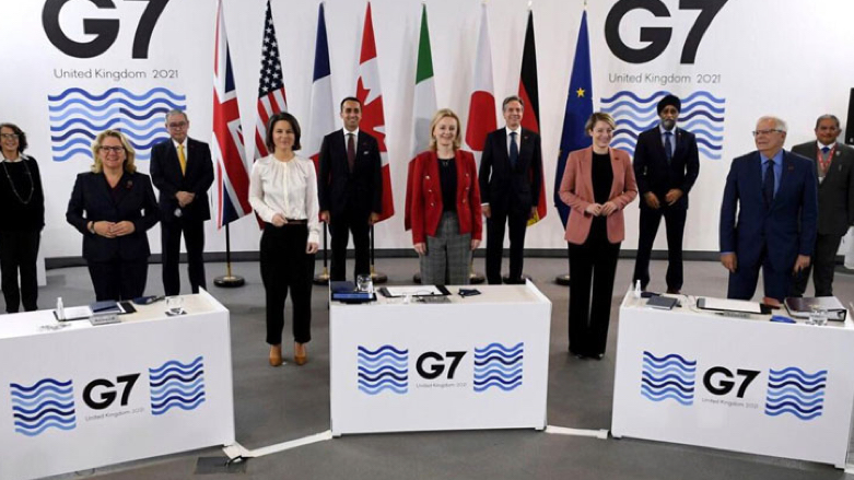 G7 foreign ministers of Canada, France, Germany, Italy, Japan, the United Kingdom, and the US, and the EU (Photo: US Embassy in Italy)