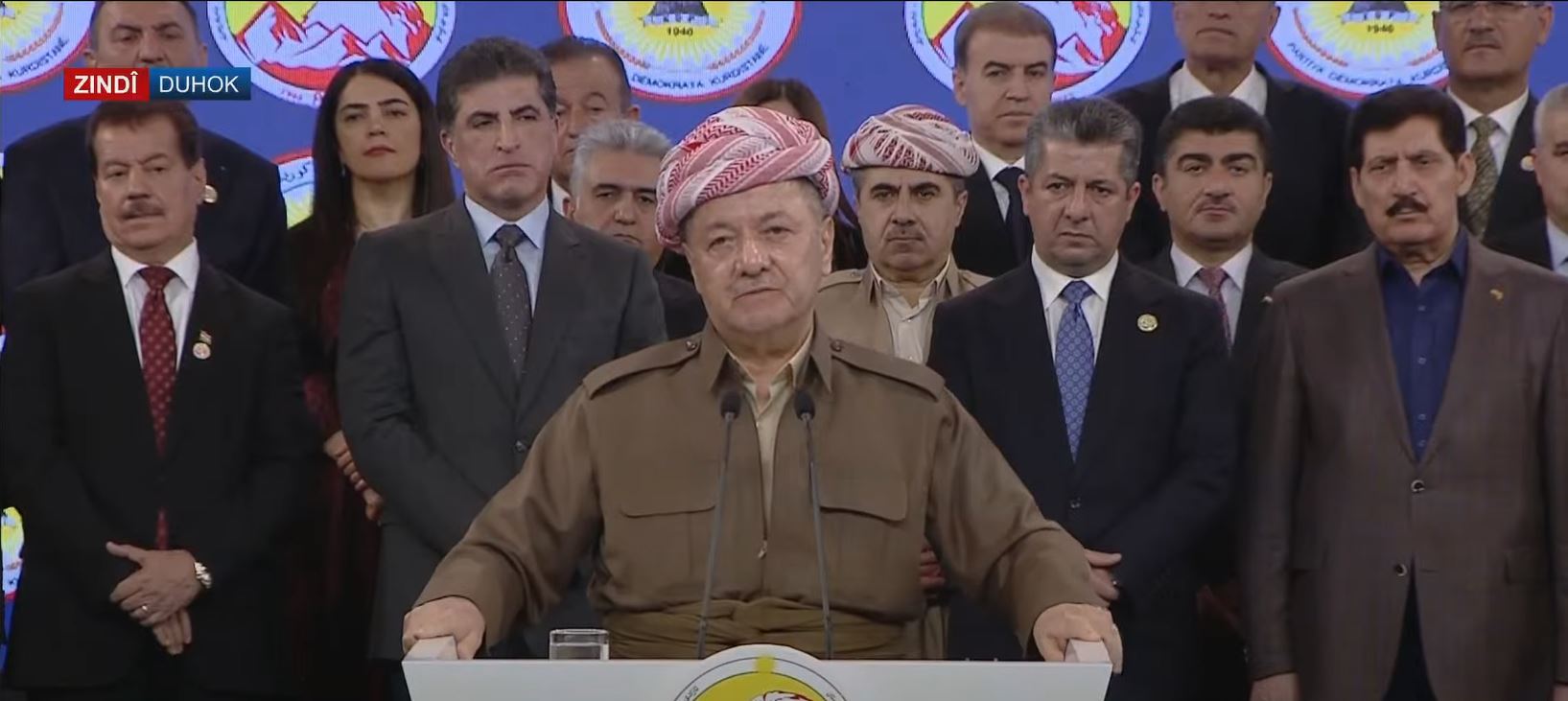 KDP President Masoud Barzani (Photo: Kurdistan 24)