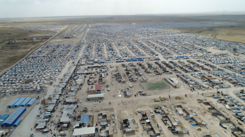 نمای دور از اردوگاه الهول 