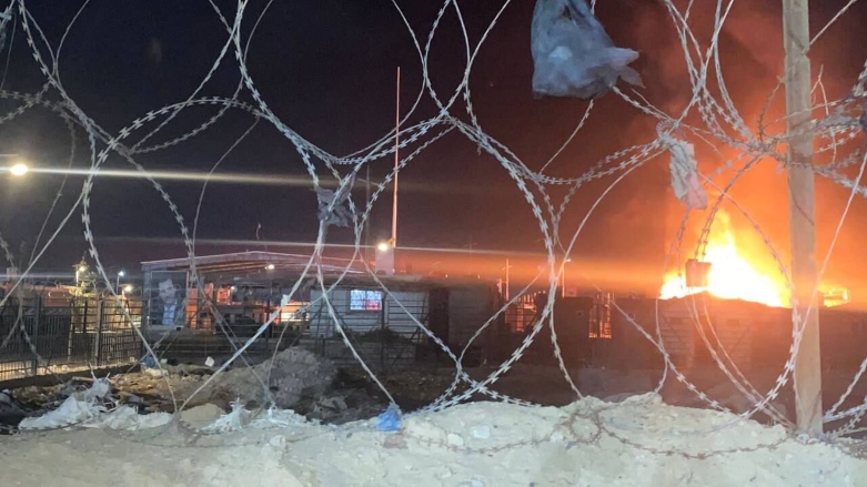 حمله‌ی پهپادی به منطقه‌ی مرزی البوکمال در مرز عراق و سوریە/عکس آرشیوی