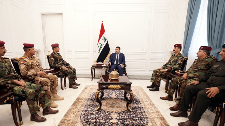 Iraqi Prime Minister meets Peshmerga delegation (Photo: press office of the Prime Minister)
