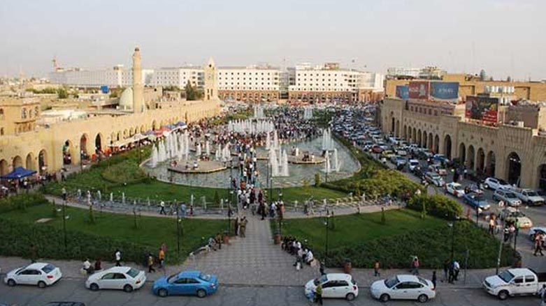 مرکز شهر اربیل، پایتخت اقلیم کوردستان