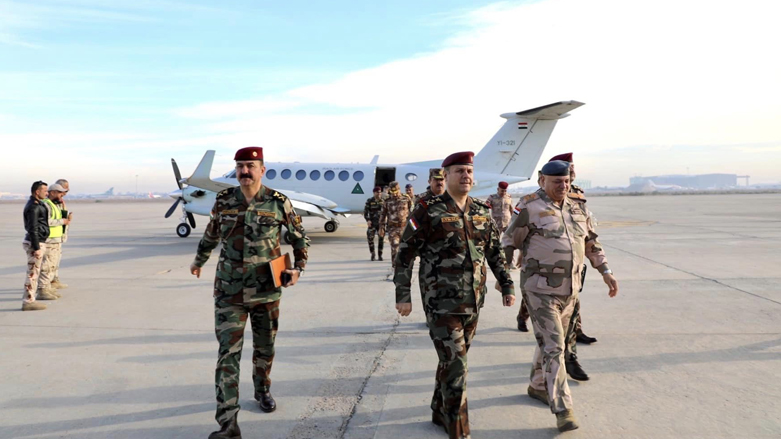 فرماندهان وزارت پیشمرگ و فرماندهان نظامی عراق امنیت مرزهای مشترک با ایران و ترکیه را بررسی کردند