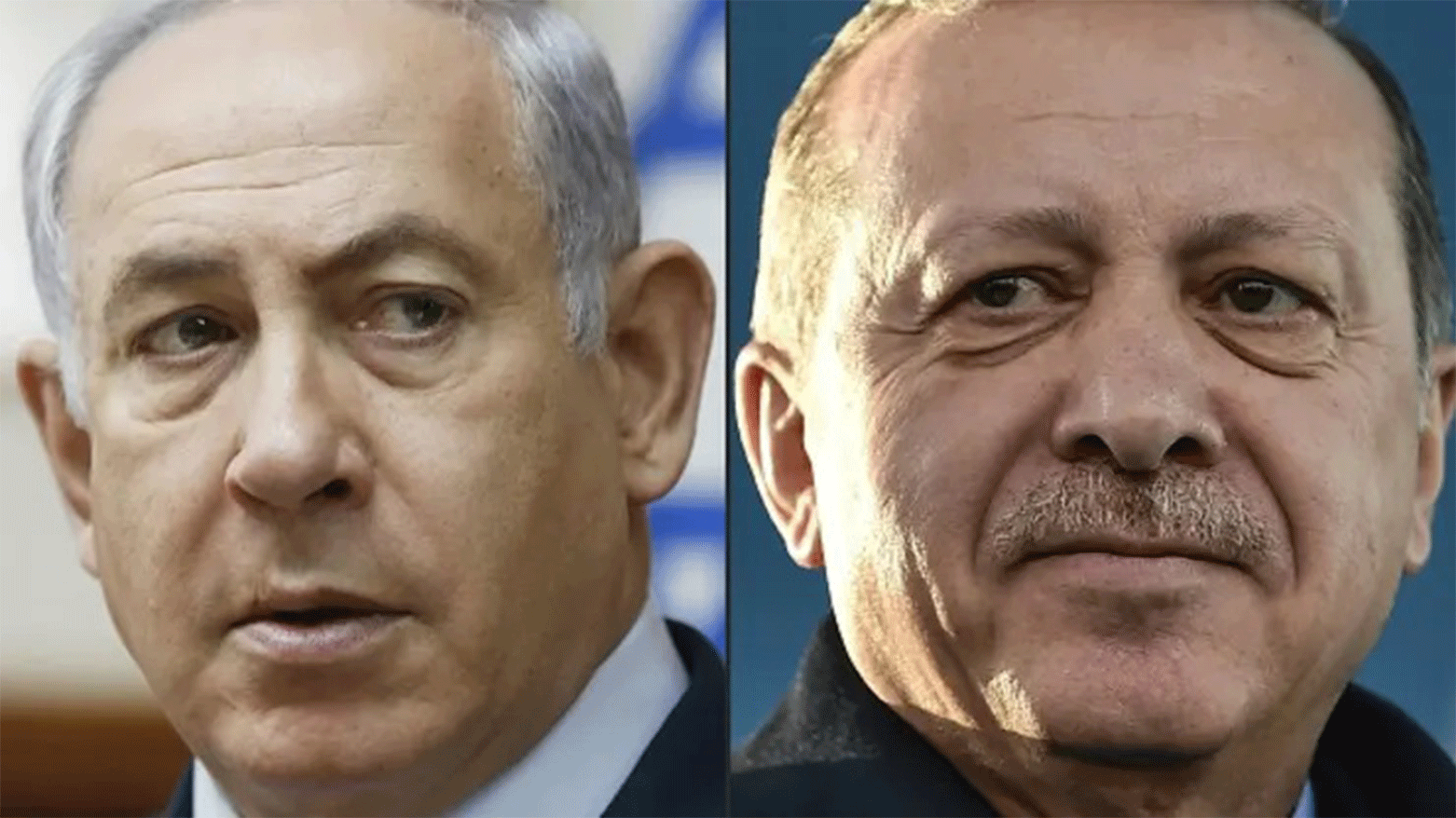 Benjamin Netanyahu (left) and Recep Tayyip Erdoğan. (Photo: Designed by AFP)