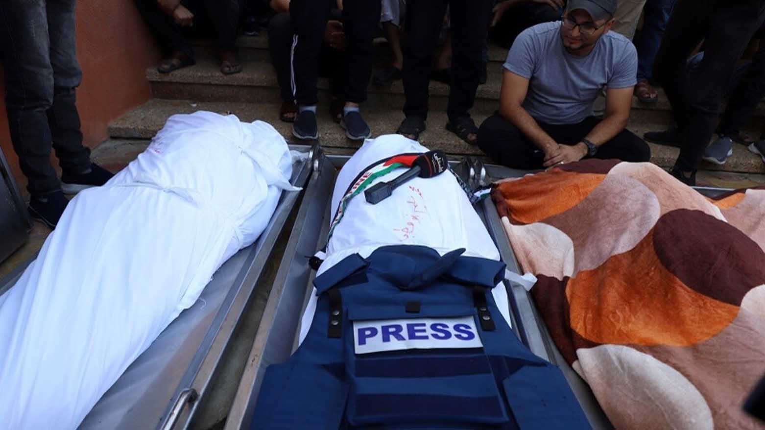 تا ئێستا 46 رۆژنامه‌نووس به‌هۆی هێرشه‌كانی ئیسرائیل بۆسه‌ر كه‌رتی غه‌ززه‌‌ كوژراون