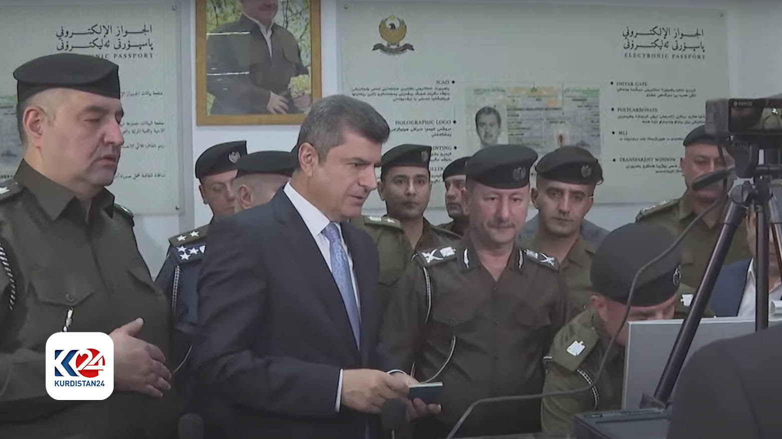سیستەمی نوێی پاسپۆرتی ئەلیکترۆنی لە بەڕێوەبەرایەتی پاسپۆرتی دھۆك کاراکرا