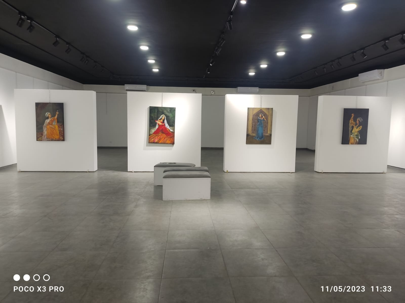 The 'Kurdish Girls in History' exhibition was opened at the Media Gallery Hall in Erbil, Nov. 6, 2023. (Photo: Erbil Governorate/ Facebook)