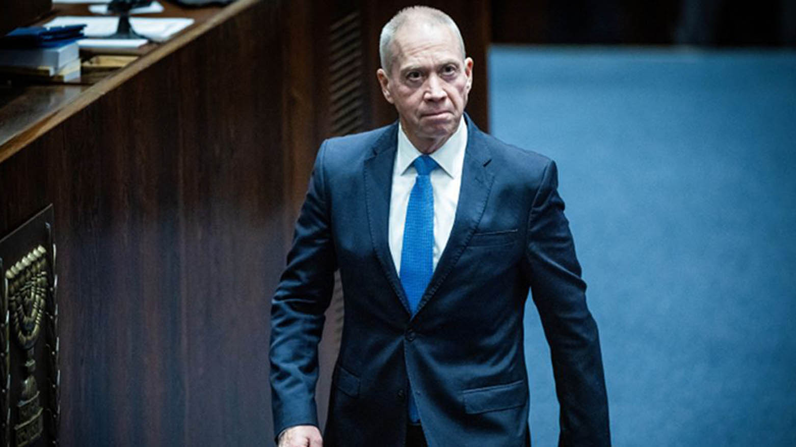 یۆئاڤ گاڵانت، وەزیری بەرگری ئیسرائیل.