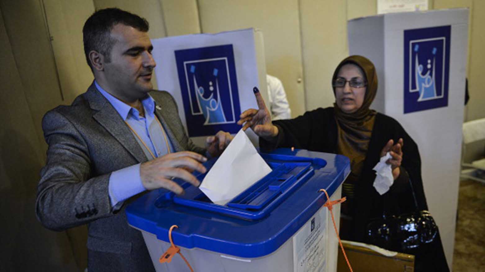 مشهدٌ من انتخاباتٍ سابقة في العراق