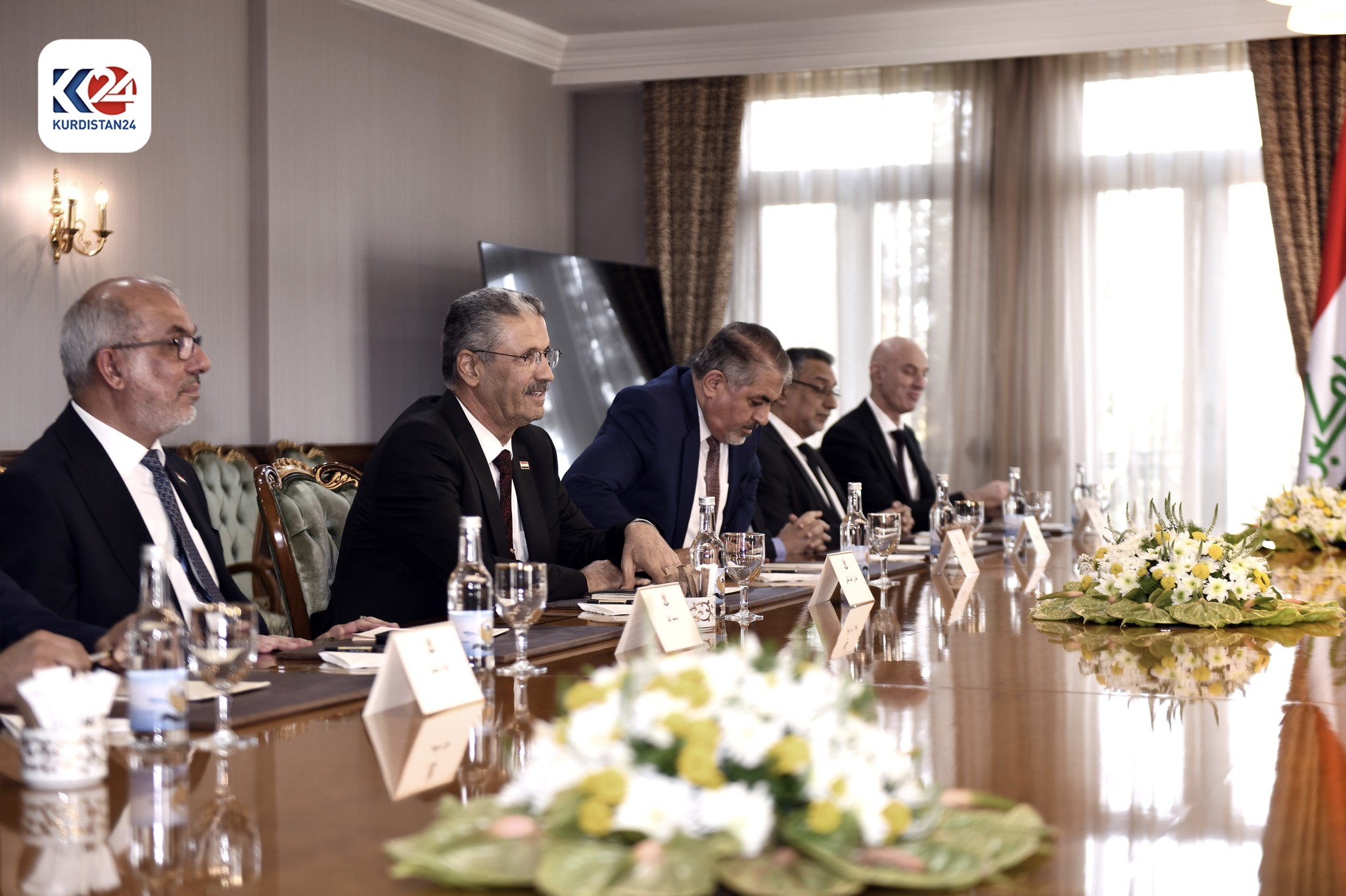 کۆبوونەوەی سەرۆکوەزیران مەسرور بارزانی لەگەڵ شاندێکی وەزارەتی نەوتی فیدراڵ