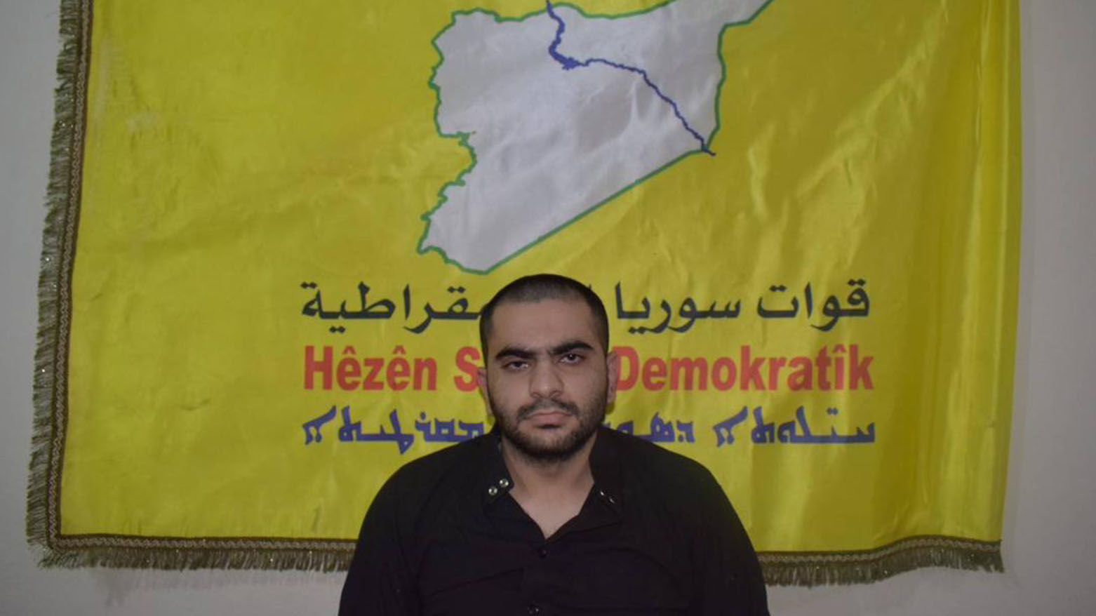 Senior ISIS leader Muhammad Sakhr al-Bakr was arrested by SDF forces (Photo: SDF)