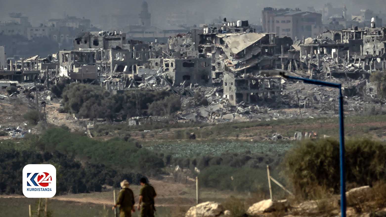 دیمه‌نی غه‌ززه‌ / وێنه‌: AFP