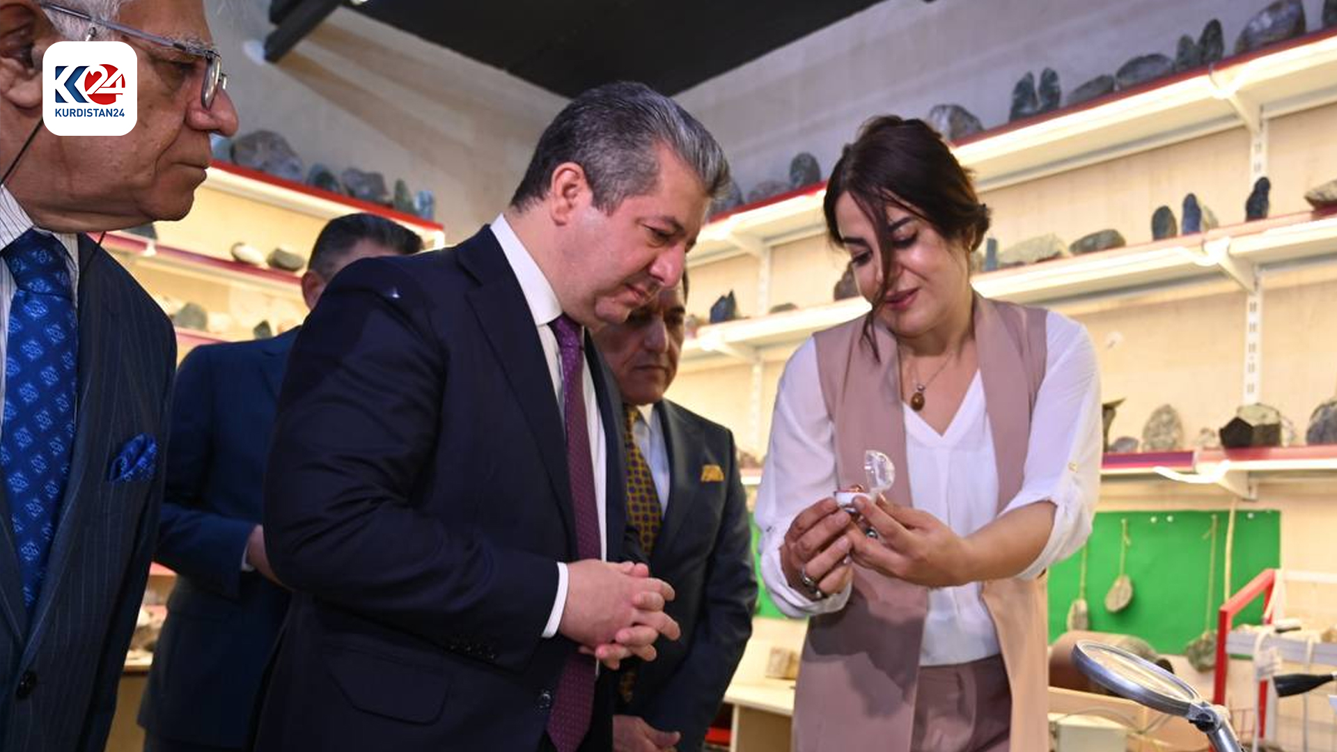 بەشداریی سەرۆکوەزیران مەسرور بارزانی لە فێستیڤاڵی پەیمانگەی هونەرە جوانەکانی هەولێر 