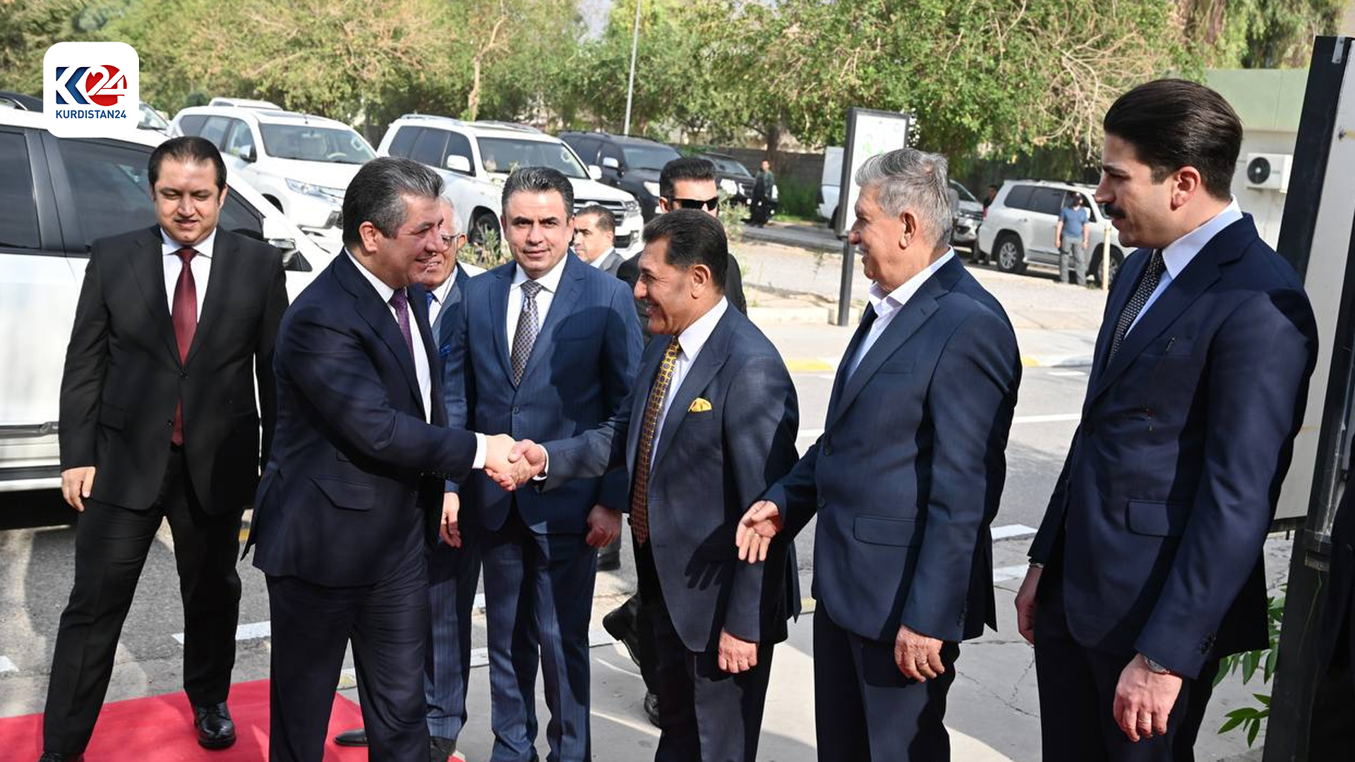 بەشداریی سەرۆکوەزیران مەسرور بارزانی لە فێستیڤاڵی پەیمانگەی هونەرە جوانەکانی هەولێر 