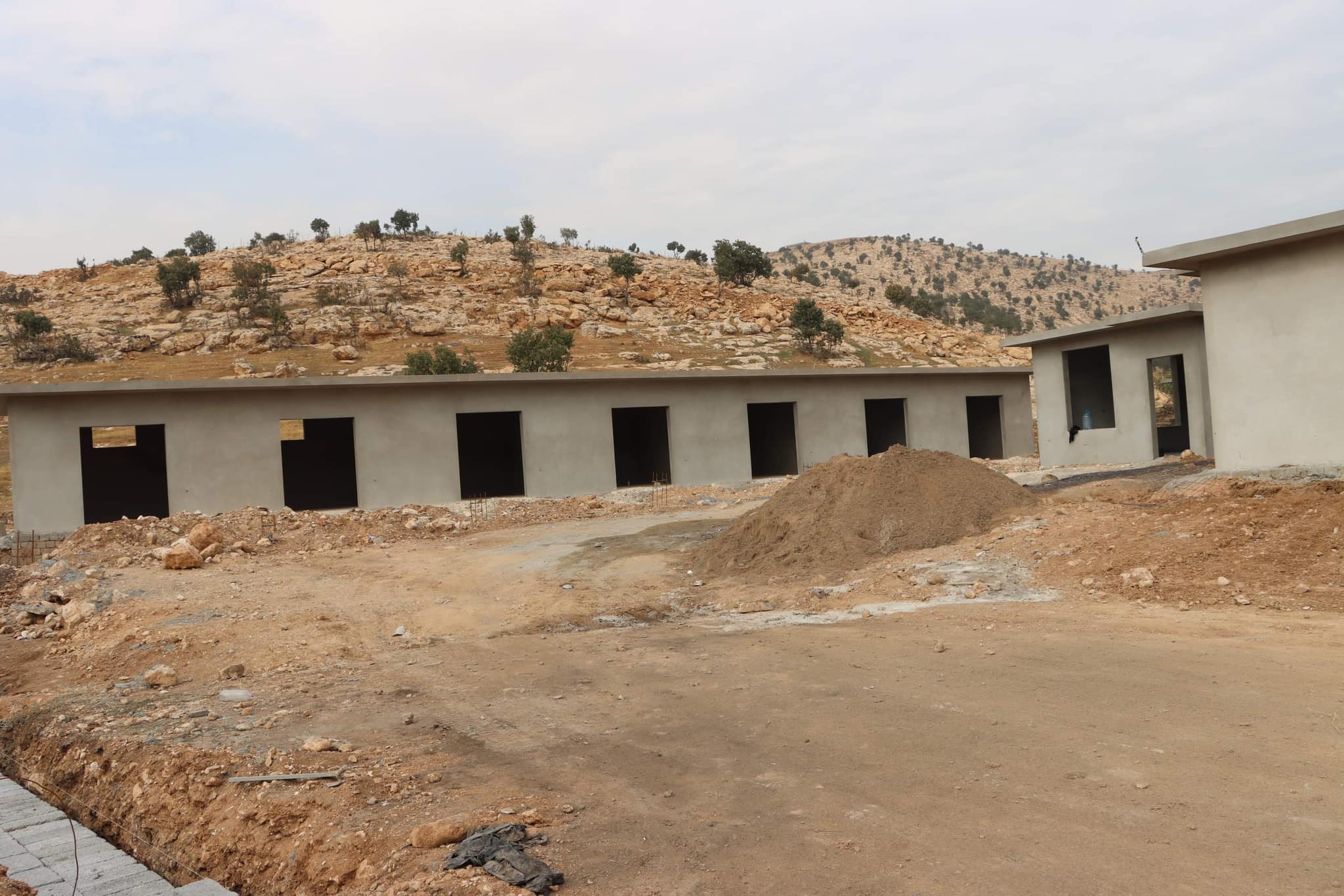 کارکردن لە شێڵتەری ئاژەڵە بێلانەکانی دهۆک (وێنە: سەرۆکایەتیی شارەوانیی دهۆک)