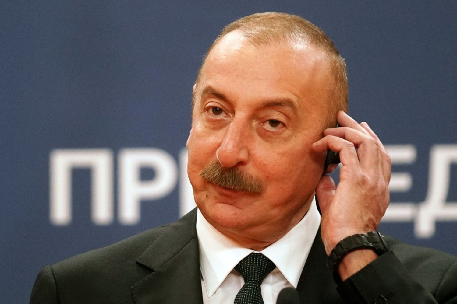 Azerbaijan's President Ilham Aliyev (PHOTO: AFP)