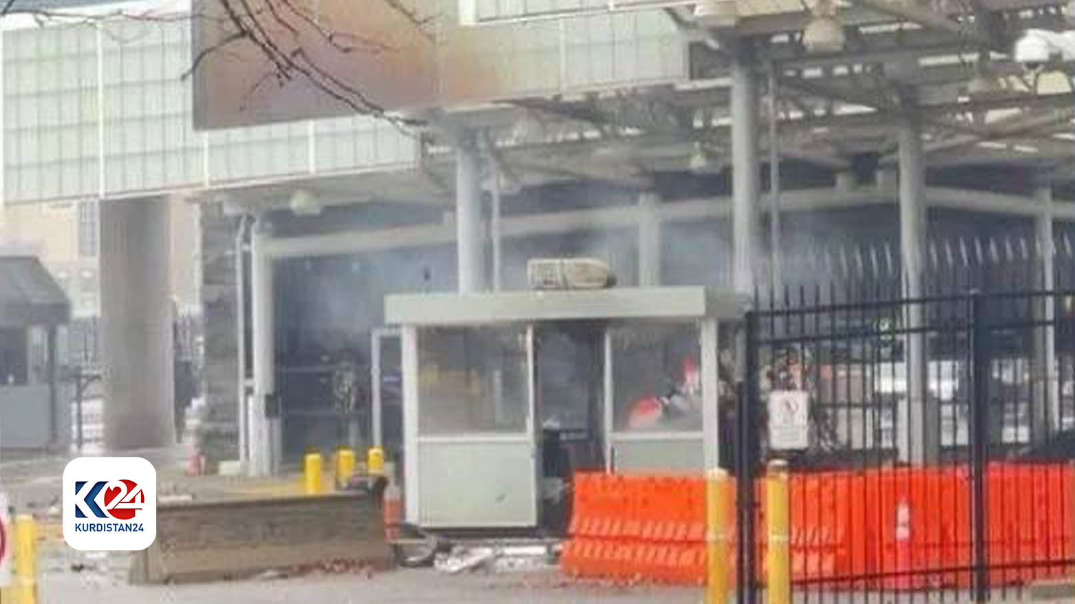 ئۆتۆمبێلێک لە خاڵێکی سنووری نێوان ئەمەریکا و کەنەدا تەقییەوە