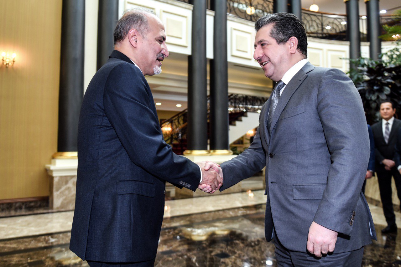 PM Barzani, Syrian opposition leader discuss latest developments in Syria