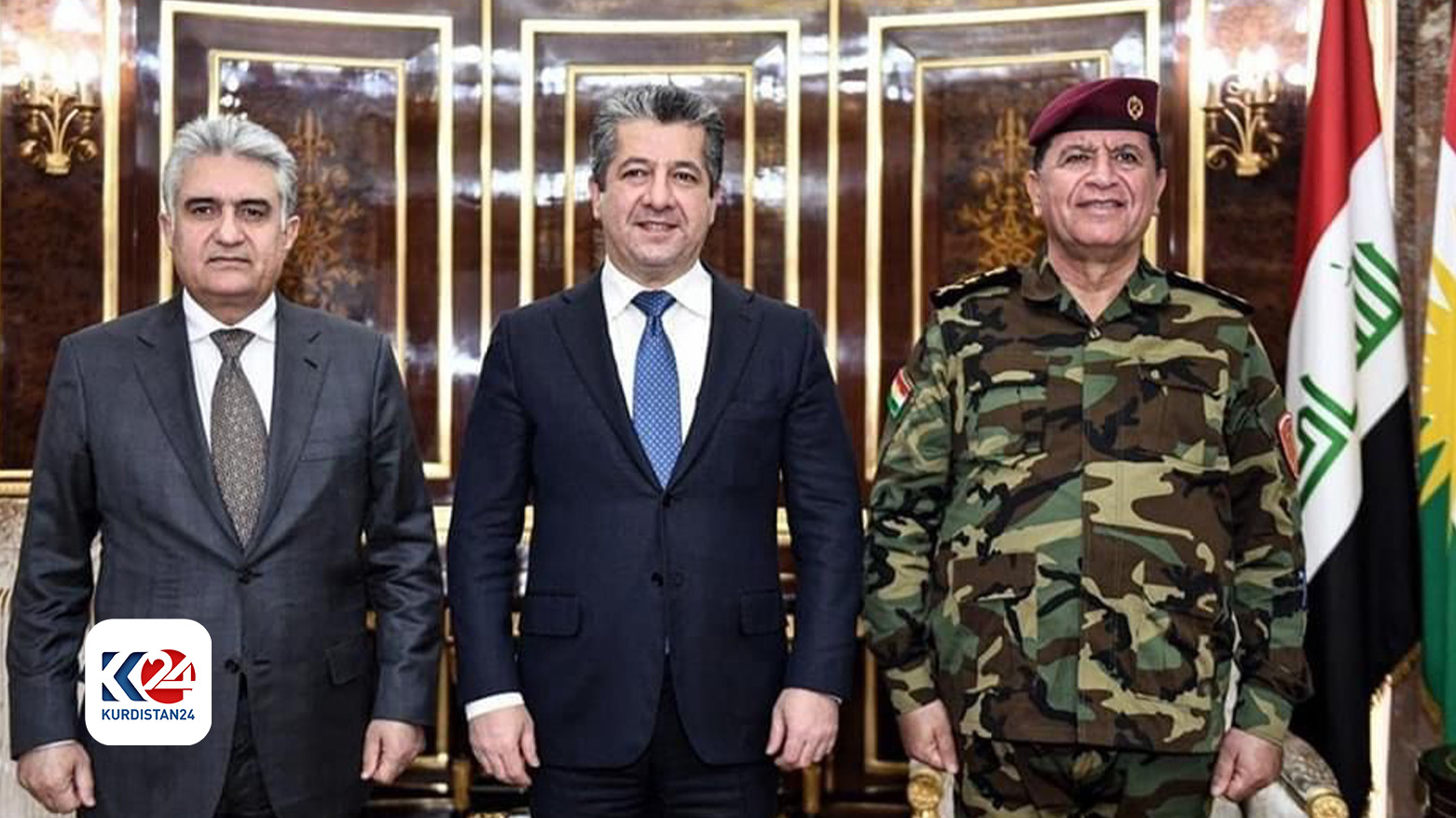 به‌ ئاماده‌بوونی سه‌رۆكوه‌زیران مه‌سرور بارزانی مه‌راسیمی به‌رزكردنه‌وه‌ی پله‌ی سه‌ربازی فه‌رمانده‌ عه‌زیز وه‌یسی به‌ڕێوه‌چوو