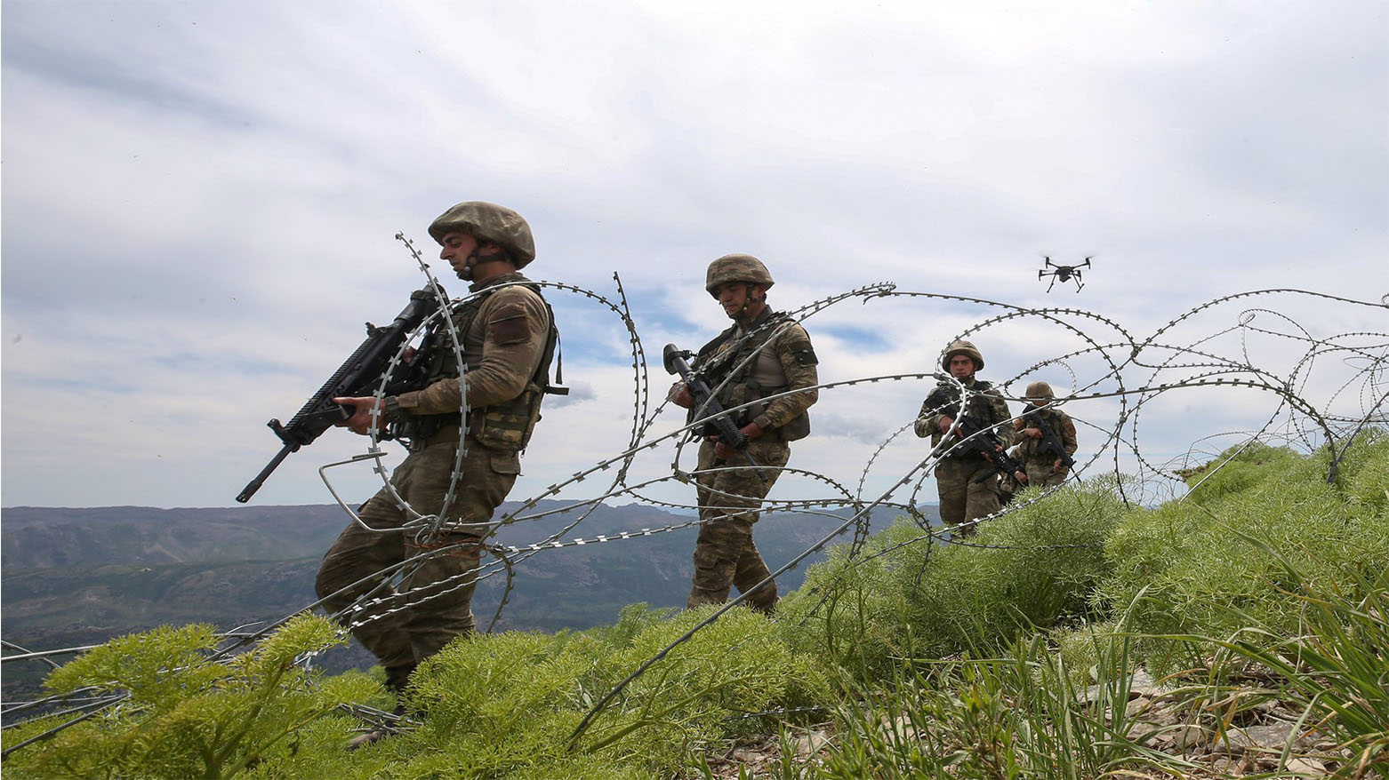 Turkish soldiers during an operation (Photo: Anadolu Agency)