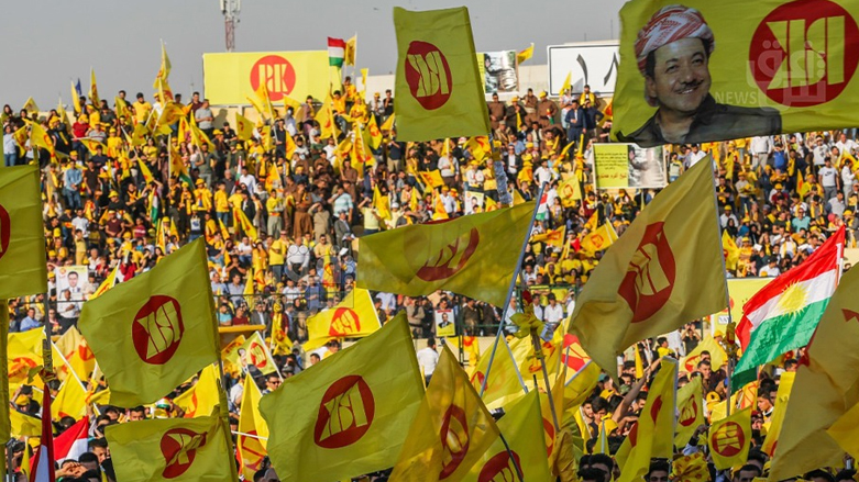 انصار الحزب الديمقراطي الكوردستاني في احتفال سابق