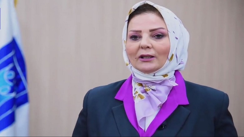 جمانه الغلای، سخنگوی کمیساریای عالی انتخابات عراق