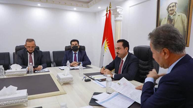 دیمه&zwnj;نی كۆبوونه&zwnj;وه&zwnj;كه&zwnj;ی دیوانی پارێزگای هه&zwnj;ولێر / فۆتۆ: راگه&zwnj;یاندنی پارێزگای هه&zwnj;ولێر