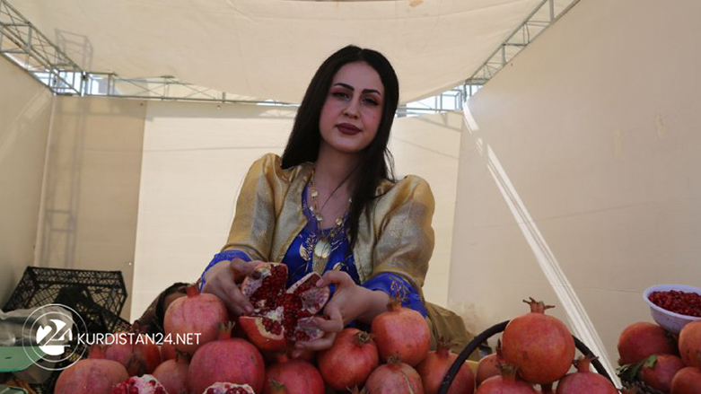 افتتاح هفتمین جشنواره پاییزی انار در حلبچه