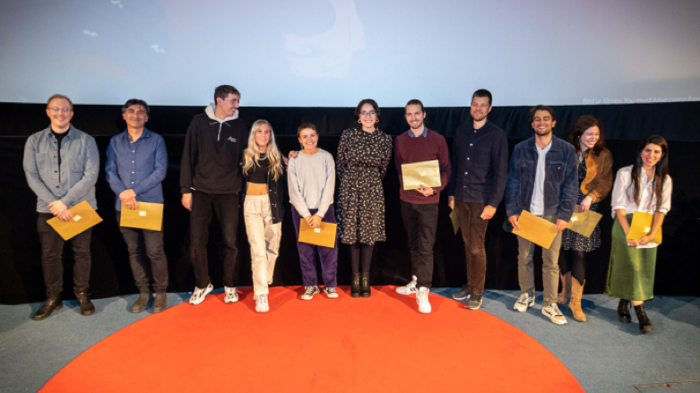 Winners of the Stockmotion Film Festival (Photo: Mikael Ström Jupiter/Film Stockholm AB)