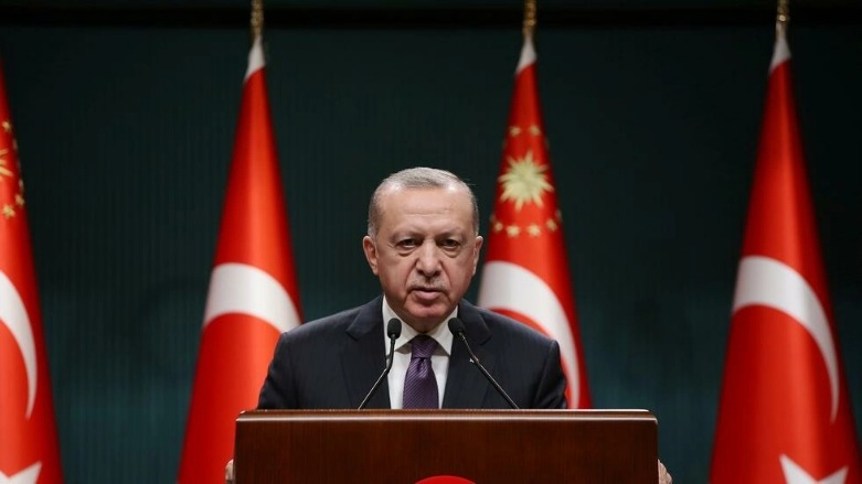 الرئيس التركي رجب طيب أردوغان، 26 نيسان/أبريل 2021. © رويترز