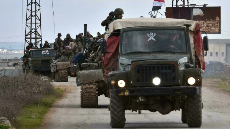 قوات الجيش السوري قرب دمشق في 10 شباط / فبراير 2020- الصورة لفرانس 24