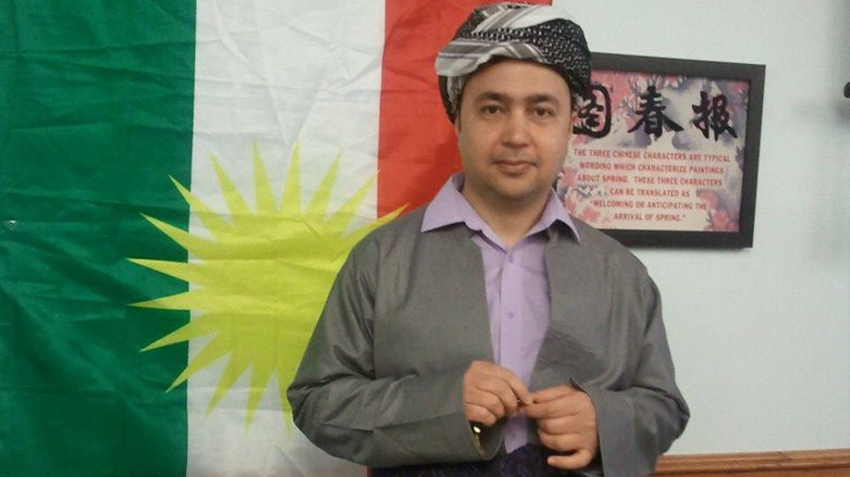 Abdulamer Waly wearing a traditional Kurdish outfit. (Photo: Kurdistan 24)