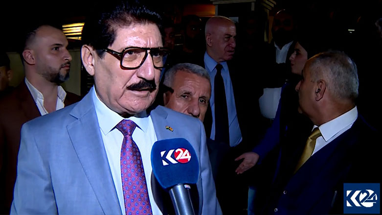 KDP Politburo member Fazil Mirani, October 20, 2021. (Photo: Kurdistan 24)