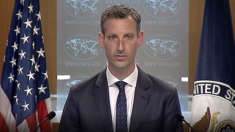 Press briefing by State Department Spokesman Ned Price. April 7, 2021. (Photo: United States Department of State Website)